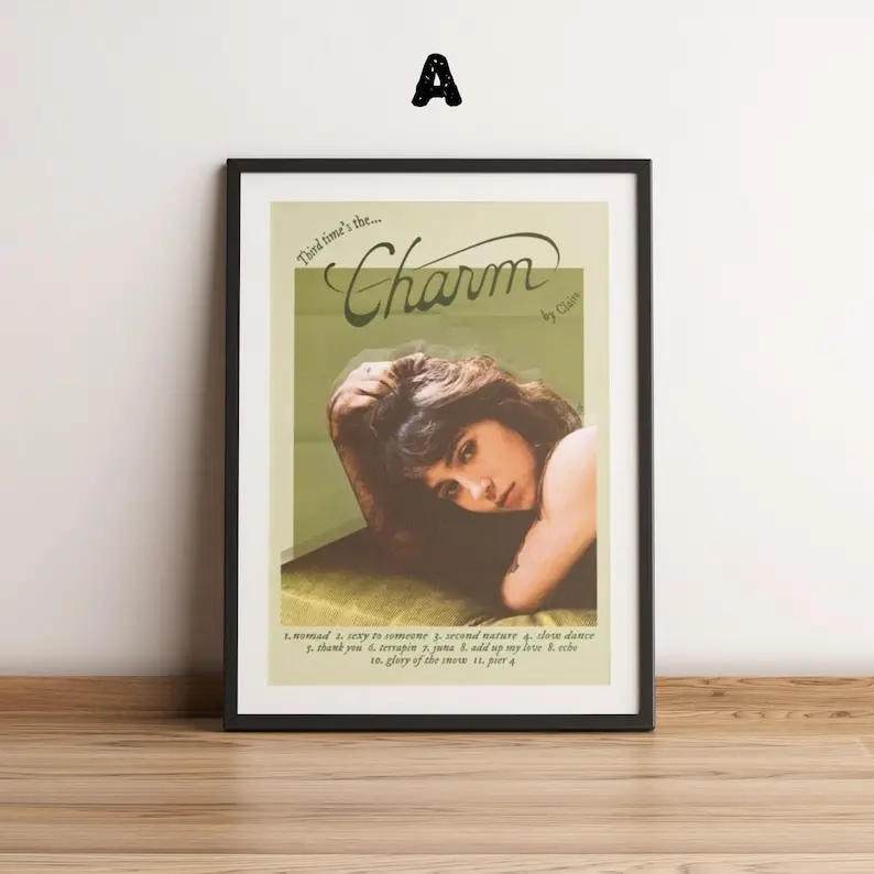Clairo Poster Prints | Clairo Posters | Clairo Merch | Clairo Charm Poster