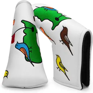 Premium Blade Putter Cover (Birdie Green) - Magnetic Closure, Soft Interior Lining, Water-Resistant, Lightweight & Portable