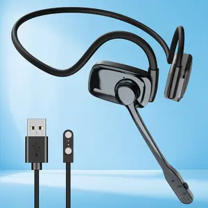 2B2C LK12 Open Ear Headphones, Driver&Office HeadSet, Ideal for Meeting, Running & Cycling