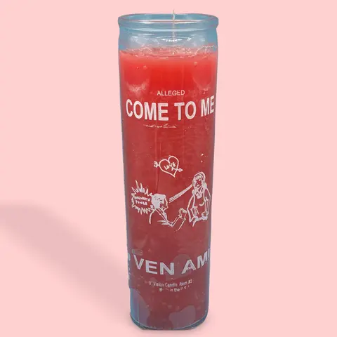 Come to Me Candle, Romantic Candle Gift for Witchy Decor & Love Rituals