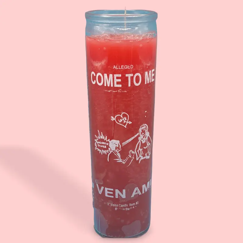 Come to Me Candle, Romantic Candle Gift for Witchy Decor & Love Rituals