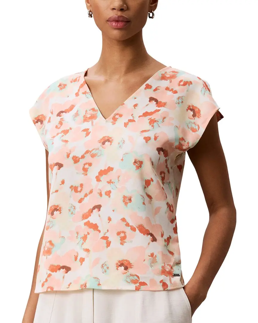 Calvin Klein Matte Satin Top