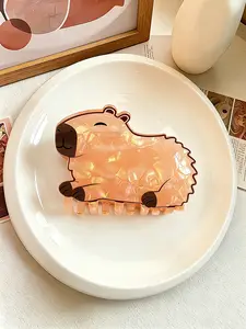 Cute Cartoon Animal Hair Claw Clip, Versatile Shark Claw Clip, Ponytail Claw Clip for Back of Head Hairstyles, Unique Hair Accessory for All Seasons