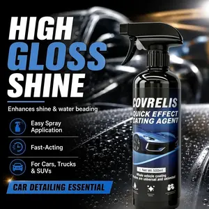COVRELIS Car Coating Spray-Advanced Automobile Coating With Dust -Proof and Glazing Effects -Long Lasting Car Paint Waxing Solution Enhances gloss