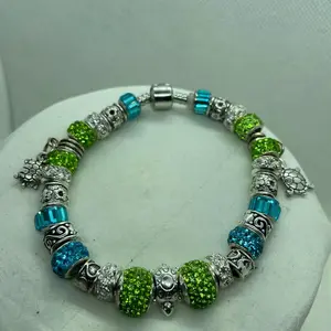 Turtle charm bracelet
