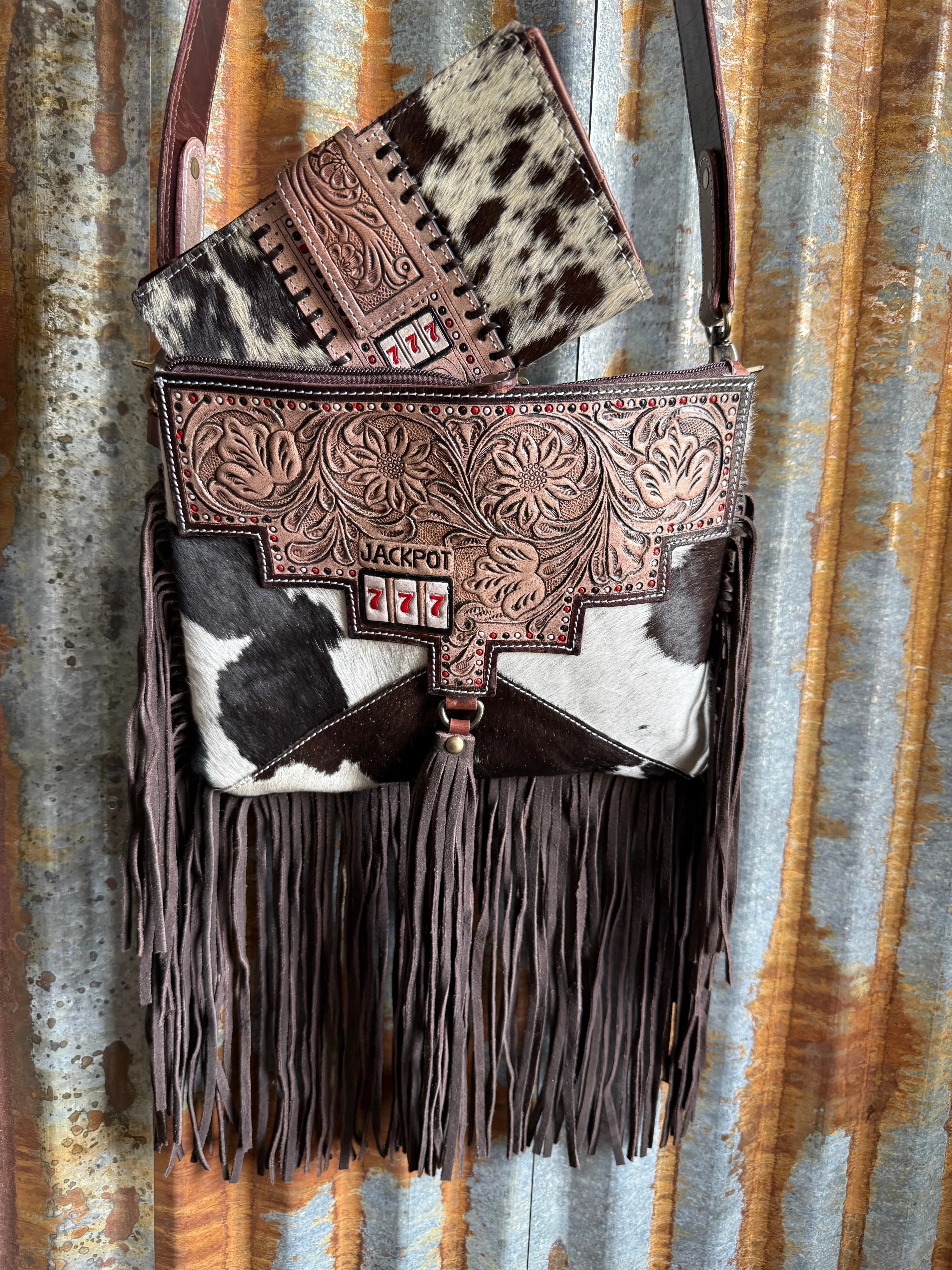 777 Purse + Wallet Combo