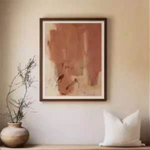 Mid-Century Modern Abstract Print Painting- Vintage Printable Wall Art ( Unframed Poster