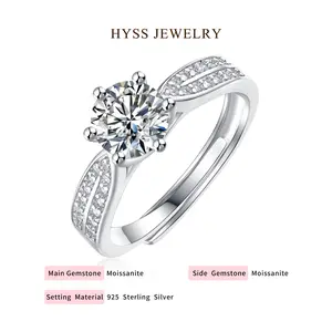 HYSS PERFECT BLISS Moissanite Ring | 925 Sterling Silver