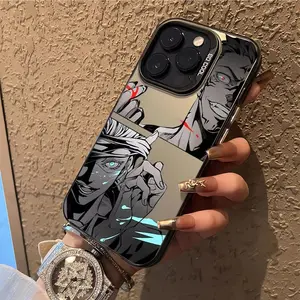 Hot Anime Jujutsu Kaisen Gojo Phone Case for IPhone 17 16 15 14 13 12 11 Pro Max 15 Plus 17Air Candy Matte Shockproof Back Cover