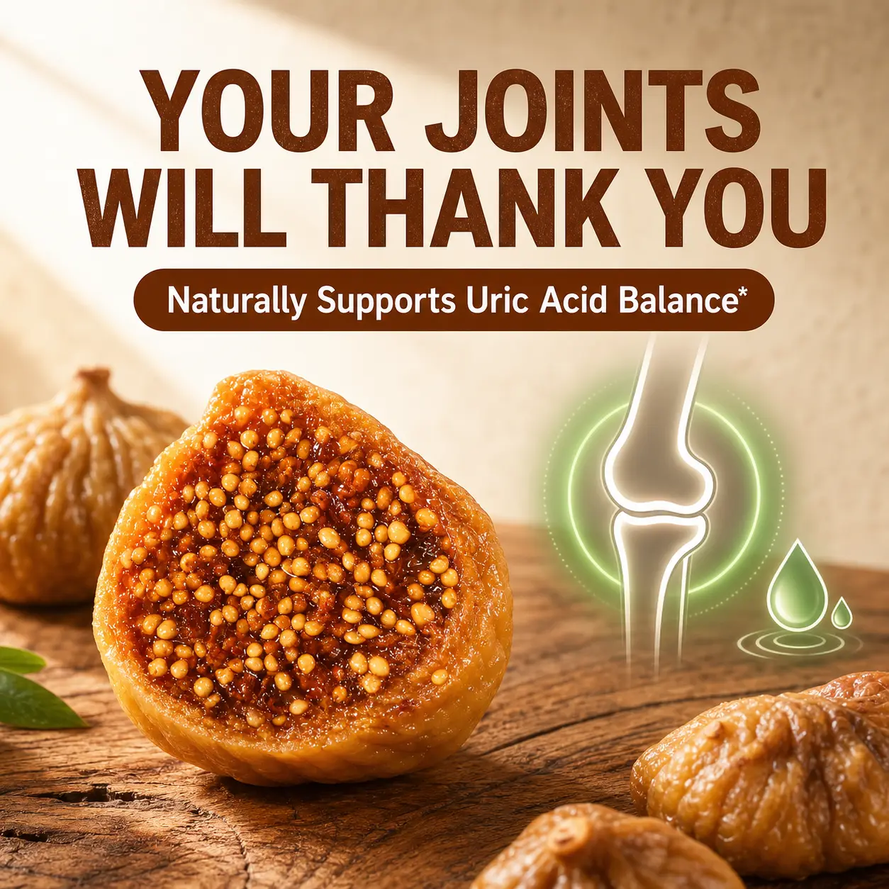 Three-steaming and three-drying Supports Healthy Uric Acid Levels - Dried figs
