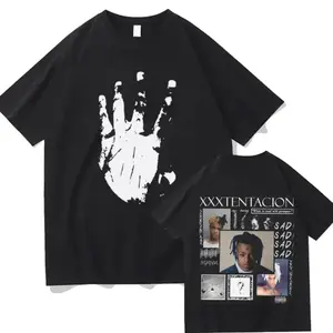 XXXTentacion Hoodie, Vintage Rap Hip Hop 2 sided Tee, Retro xxxtentacion graphic Shirt, Y2K Streetwear style, Gift For Him