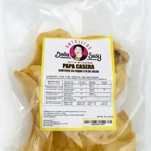 Dona Susy Crispy Potato Chips, Savory Flavor Food and Snacks for Casual Munching