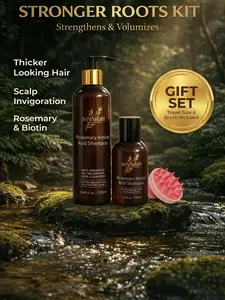 Rosemary Amino Acid Shampoo for Oily Hair – Deep Cleanse & Scalp Refresh | Lightweight, Non-Stripping | 250ml