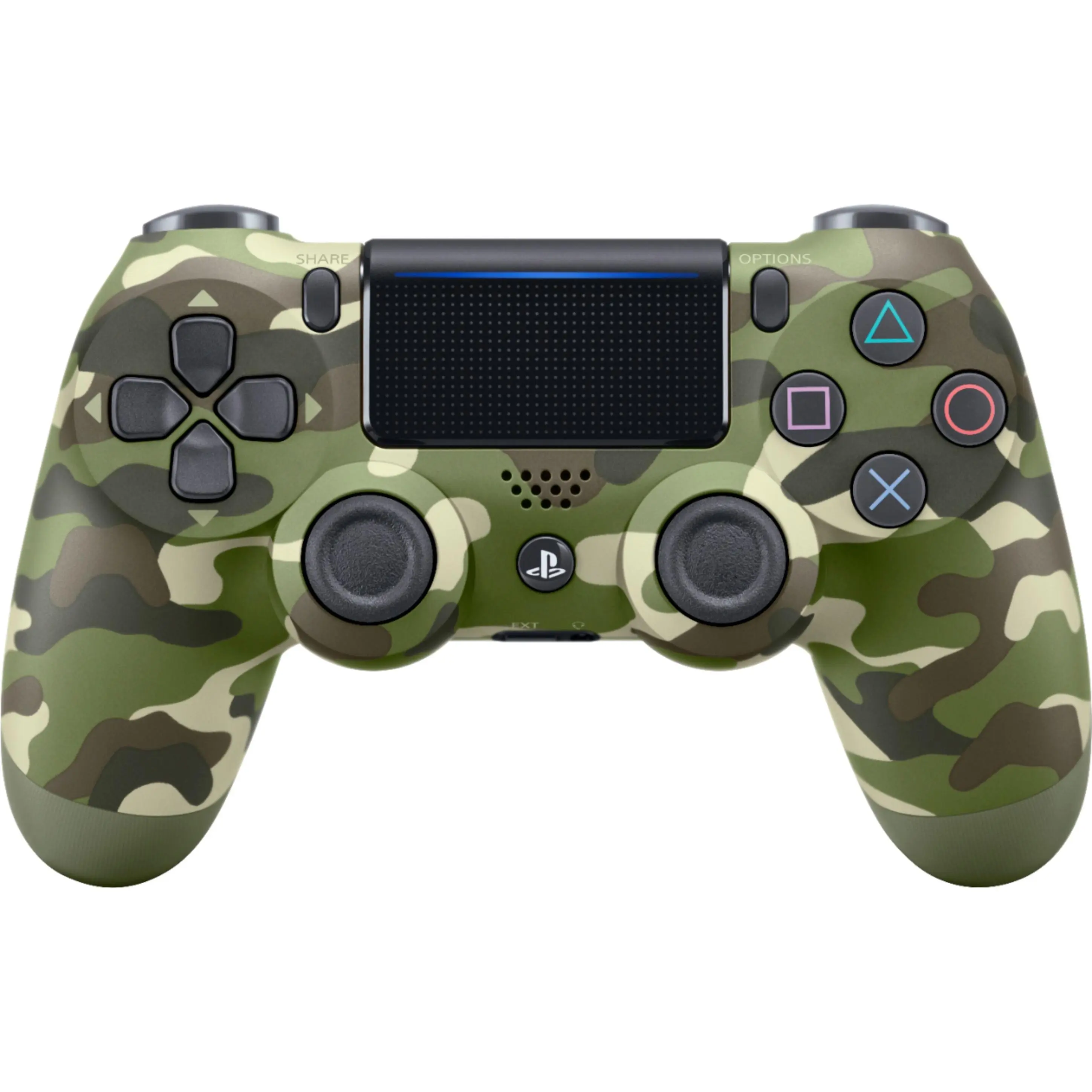 Sony PlayStation 4 DualShock 4 Wireless Controller - Green Camo - 3001545
