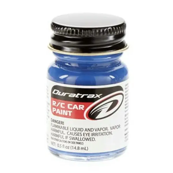 Duratrax Brilliant Blue Lexan/Polycarbonate R/C Body Airbrush Paint DTXPC86