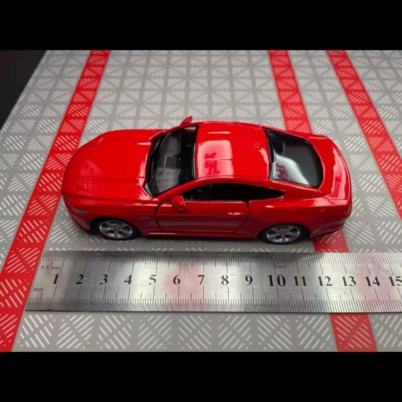 1:36 Mustang GT Toy Car Model Replica Scale Generic Metal Diecast Miniature Art Vehicle Figure Collection Xmas Gift Boy Toy