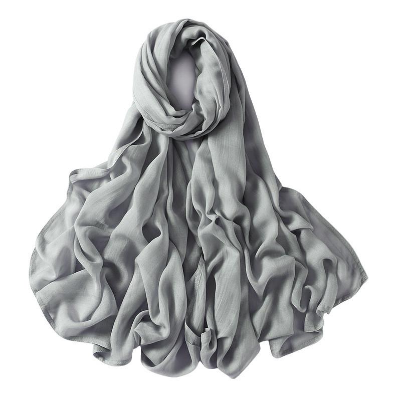 Modal Plain Hijab Scarf Rayon