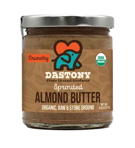 Organic Crunchy Sprouted Almond Butter