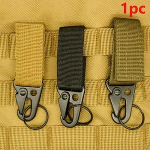 MOLLE Webbing Buckle Outdoor Tactical Buckle High Strength Nylon Key Hook Mountaineering Buckle Camping Hiking Accessories