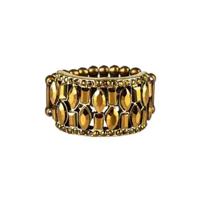 Paparazzi Brass Ring - Simple Brass Ring with Metal Coating as Described