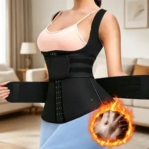 Women's Waist Cincher Belt, Adjustable Dual Buckle Shapewear, Compression Waistband, Firm Tummy Control, Abdominal Support, Sports Waist Guard, Daily Use