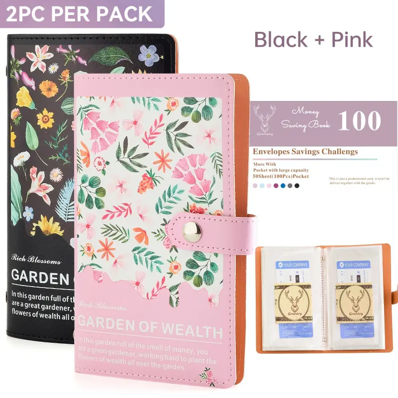 Pink&Black 2PCS Per Pack