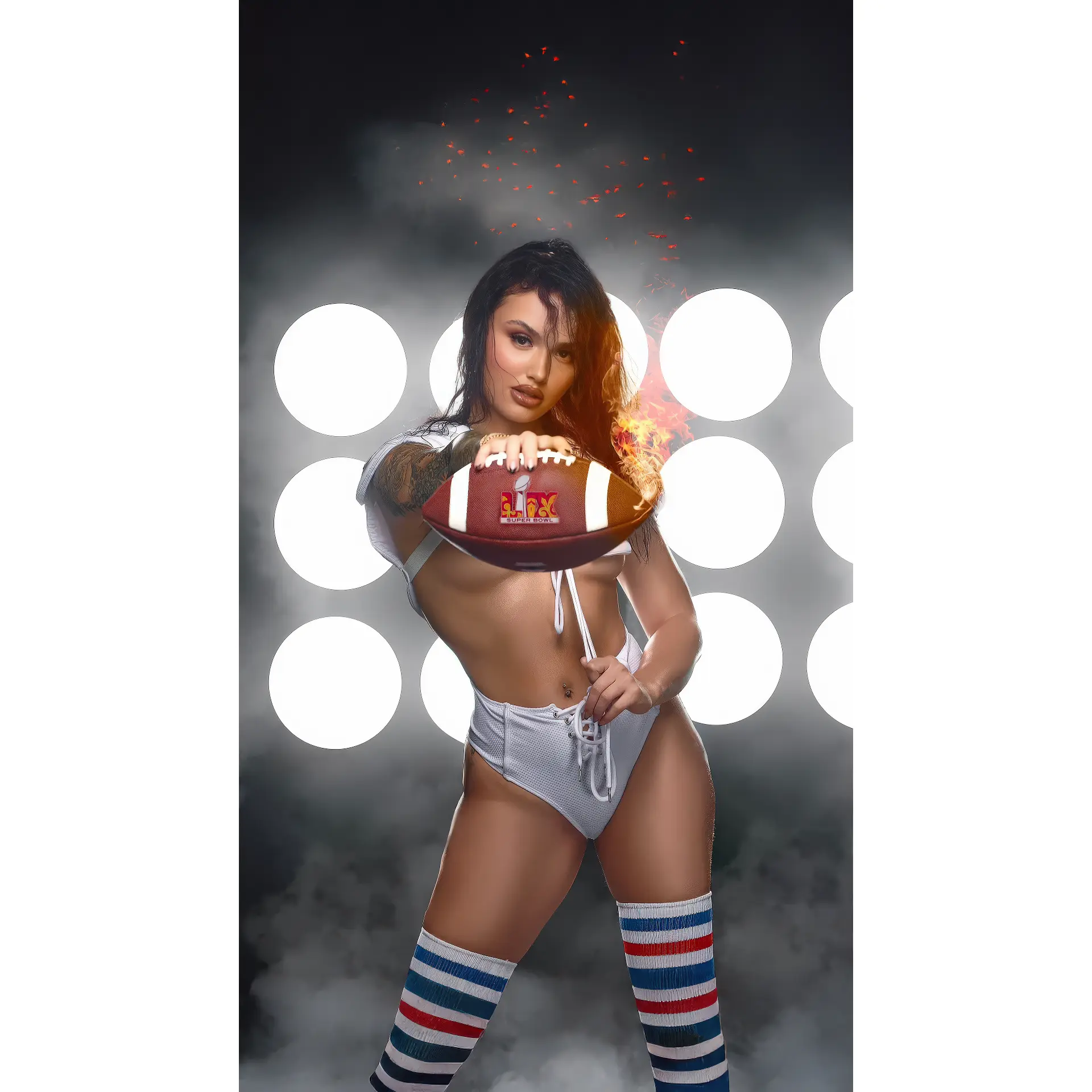Varsity Babe Football Player Costume