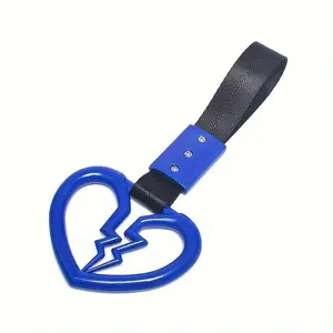 New Shape JDM Train Bus Handle Hand Strap Drift Charm Strap Drift Warning Ring For Car Rear Bumper Supplies Car Tow Rope Decoration Car Interior Decoration Car Accessory Car Ornament Car Interior Accessories Car Interior Ornaments