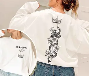 The Cruel Prince Shirt Crewneck Sweatshirt, The Folk of the Air Sweatshirt, Cardan Greenbriar Shirt, Jude and Cardan Shirt, Bookish Gift