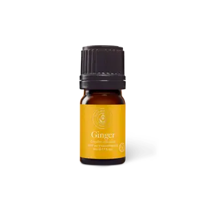 Ginger Essential Oil for Therapeutic Aromatherapy Wellness Solution