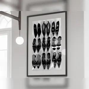 Hypebeast Printable Wall Black and White - Vintage Photography Fashion Poster, NO FRAME