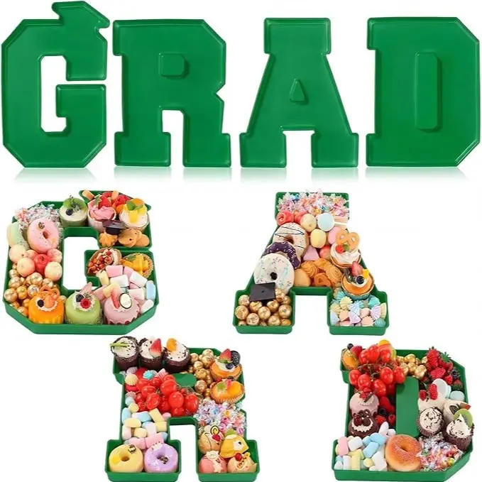 4 Pcs grad- green