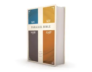NIV, KJV, NASB, Amplified, Parallel Bible, Hardcover: Four Bible Versions Together for Study and Comparison Hardcover – November 24, 2020