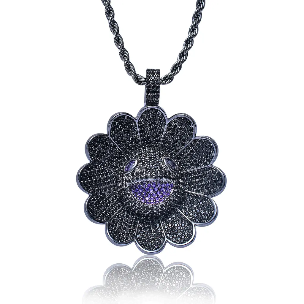 Black flower+stainless steel Fried Dough