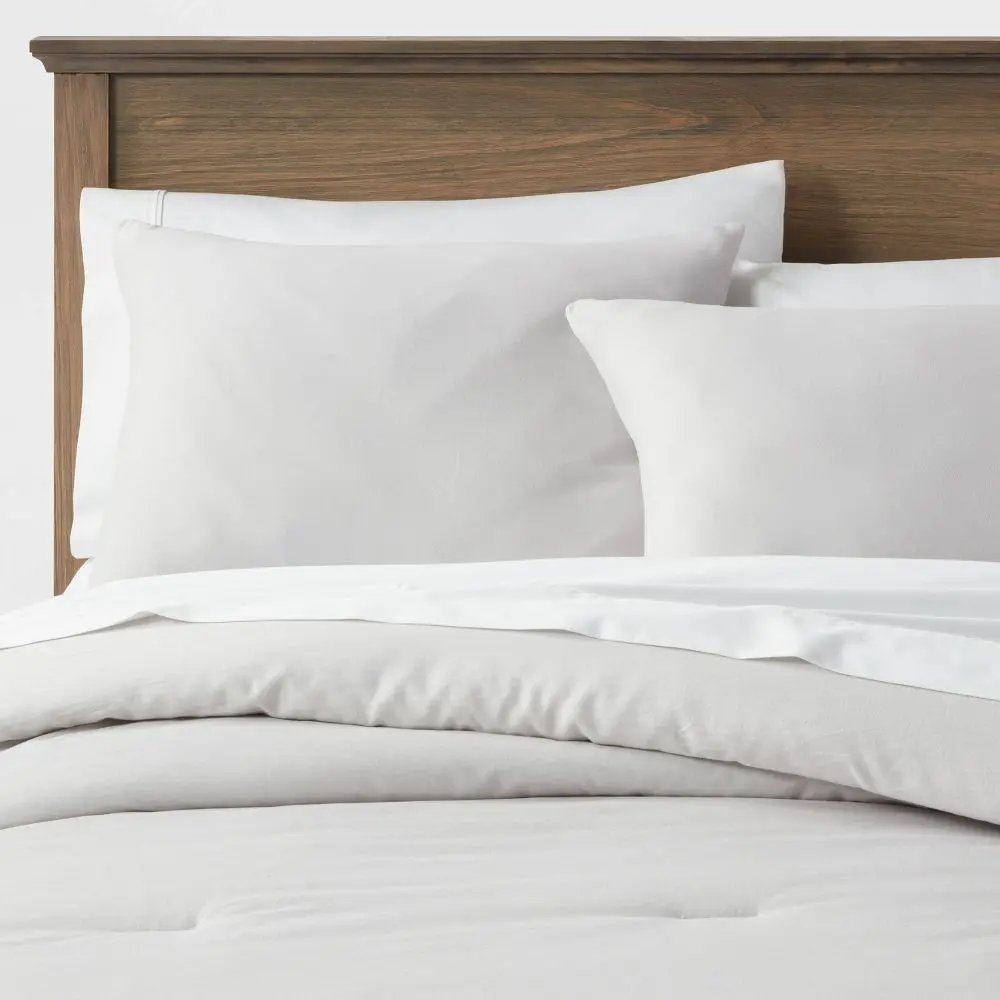 Threshold Sateen Comforter Set Quilted Year-Round Comfort Threshold Sateen Comforter Set Quilted Year-Round Comfort