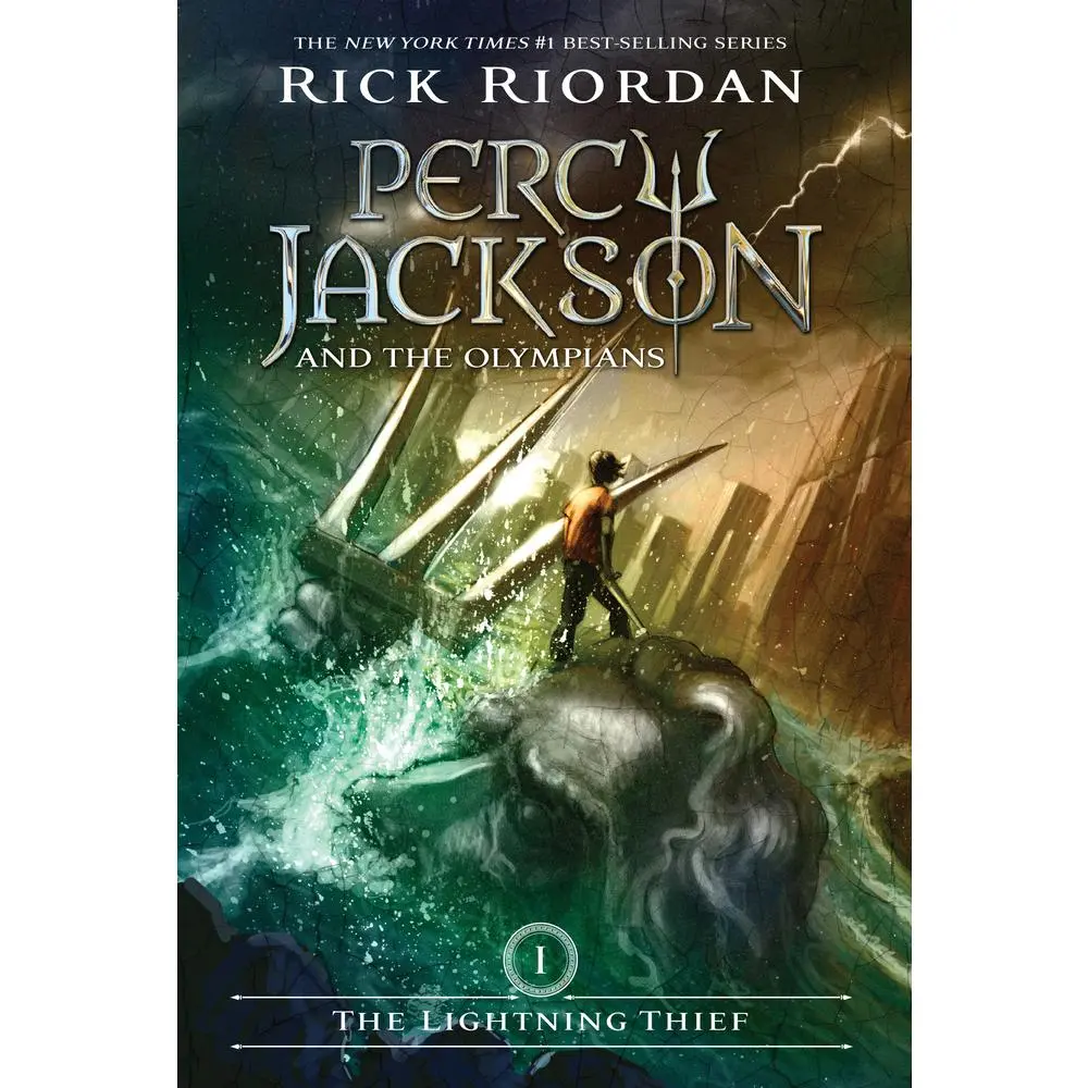 USED Book - Percy Jackson and the Olympians, Book One the Lightning Thief (Percy Jackson and the Olympians, Book One) by Riordan, Rick (Paperback) - english