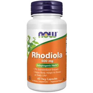 Rhodiola 500mg - 60 Veg Capsules (NOW Foods)