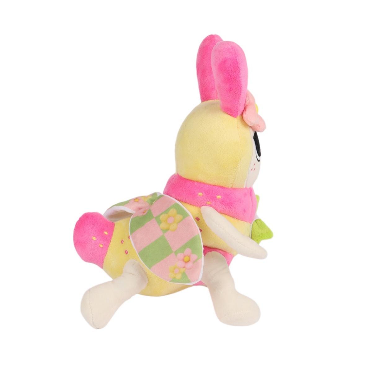 Dandy's World Squirm Plush - 10" Cute Pink Worm Stuffed Animal from Roblox Game, Soft Plushie Figure for Kids & Fans, cute girly gifts，weighted stuffed animal