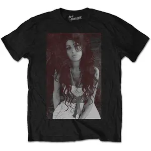 Men's Amy Winehouse Back to Black Chalk Board Slim Fit T-shirt X-Large Black
