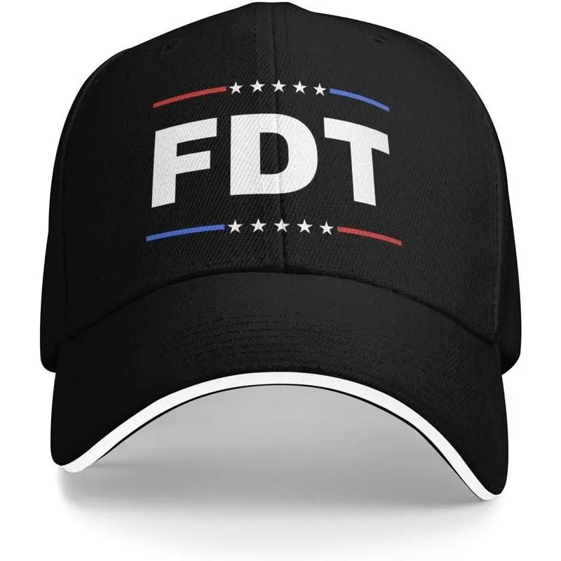 Flat Top Trucker Cap, a Unisex Sporty Chic Hat Adjustable to Fit Most Head Sizes for Casual Outfits & Adventure Sports, Casual Outfits Cap