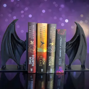 Wingspan Bookends Set - Dragon - Bat - Fae Wings