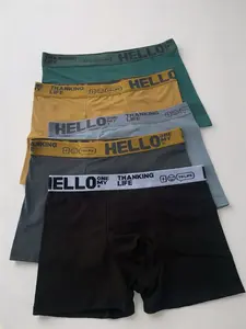 Men's Comfortable Loose Fit Boxer Shorts 5 Pack, Breathable Skin-Friendly Underwear for All Seasons, Perfect Daily Wear, Athletic, Fitted