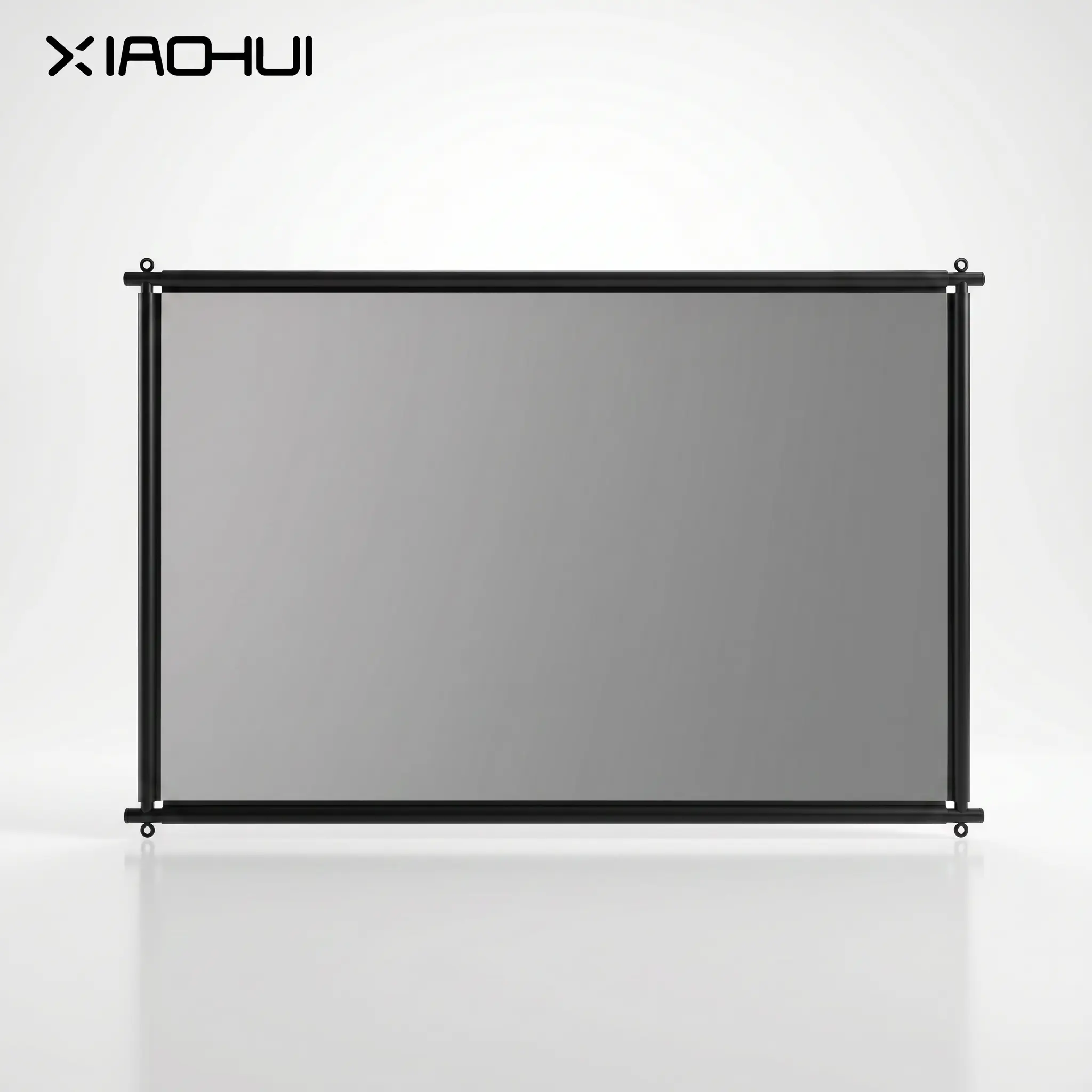 No Drill Projection Frame screen, Wrinkle-Free & Anti-Glare, Easy Install Modular Frame, Perfect for Home Theater, Bedroom, Dorm & Backyard Movie Nights