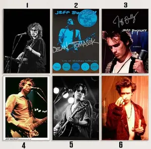 Jeff-Buckley Poster, First Concert Retro Poster, Vintage Poster