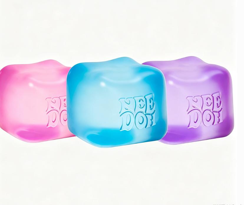 NeeDoh Nice Cube Super Solid Squish Toy Viral Relaxation Gift for All Ages