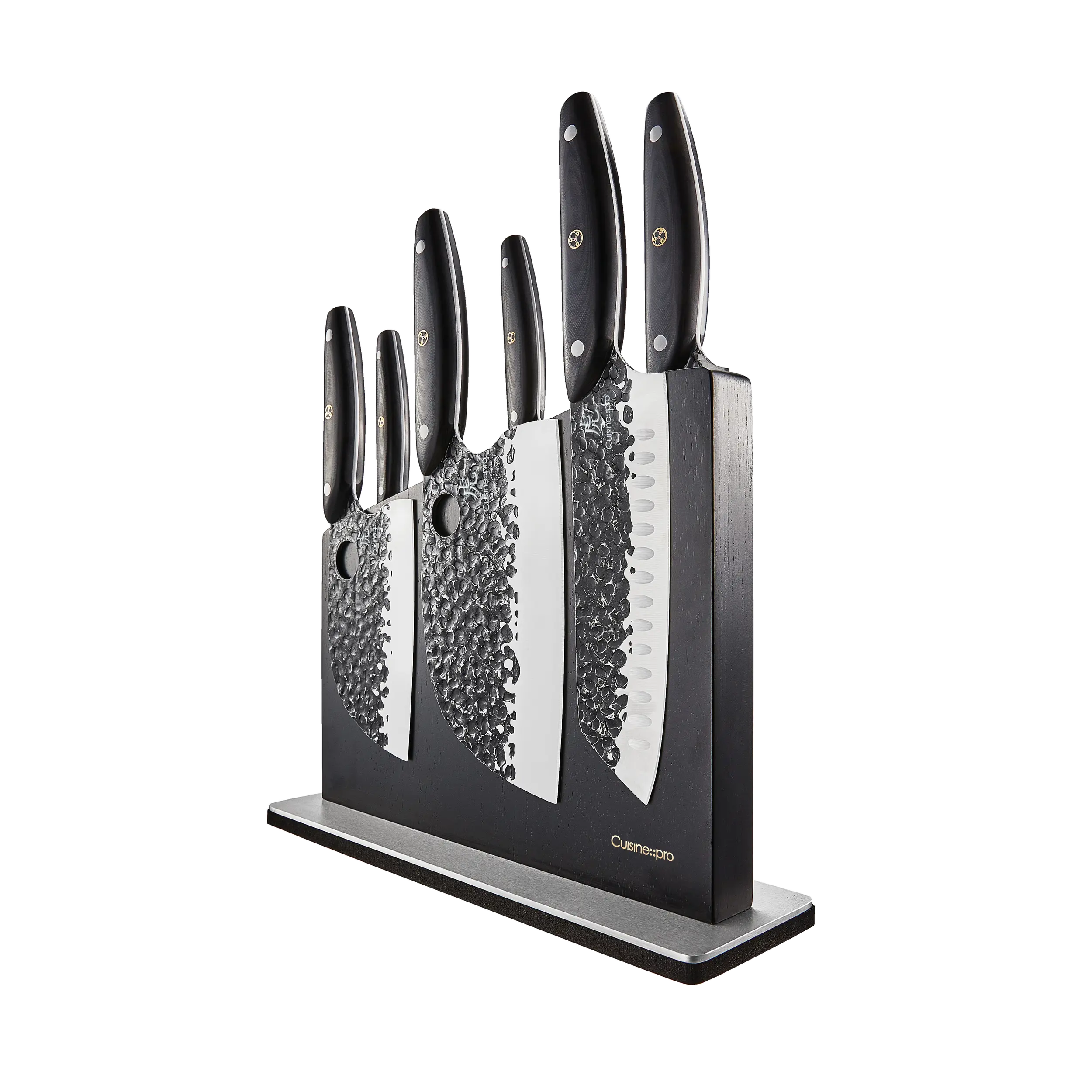Cuisine::pro® KUROI KIBA Sakura 7-Piece Knife Block