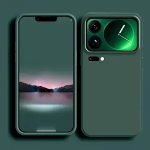 Liquid Magnetic Phone Cover Designed for Xiaomi 17 Pro Max / 15 Pro Ultra / 14 Pro Ultra / 13 Pro, Featuring Magnetic Drop Protection, Shockproof, Complete Lens Coverage, Premium Quality, Ideal for Christmas Presents