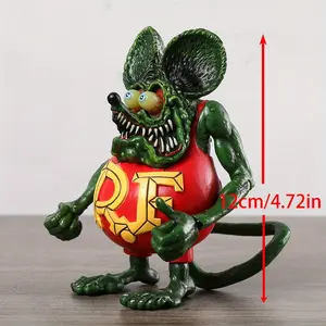 Hot Mouse Action Doll Model, Collectible Christmas Birthday Gift, Unique Display Item, Perfect for Holiday Presents, Ideal for Collectors