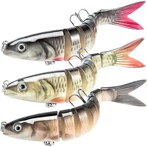 Fishing Lures for Freshwater or Saltwater, Lifelike Fishing Lures for Bass Trout Crappie Walleye Pike Bluegill Salmon, Swimbait for Bass Fishing, Amazing Fishing Gear Gifts for Family : Sports & Outdoors