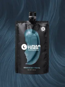 Lunar Tides Hair Color - Smokey Teal Grey Based Semi-Permanent Hair Dye Vegan Cruelty-Free